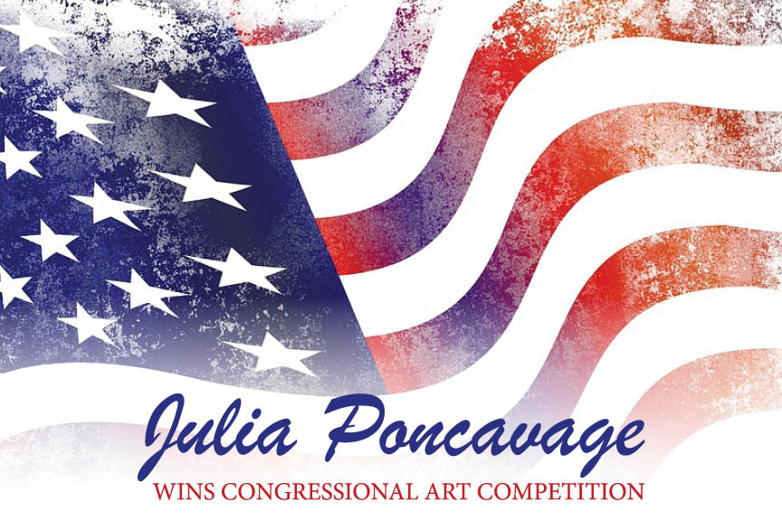 Julia Poncavage Wins 2022 Congressional Art Competition