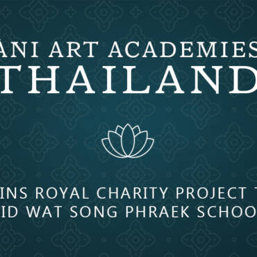 Ani Art Academy Thailand Joins Royal Charity Project to Aid Wat Song Phraek School, Phang Nga
