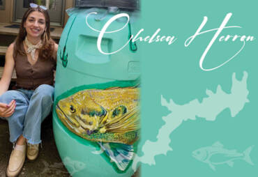 Chelsea Herron Participates in Rain Barrels Project