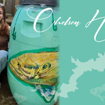 Chelsea Herron Participates in Rain Barrels Project
