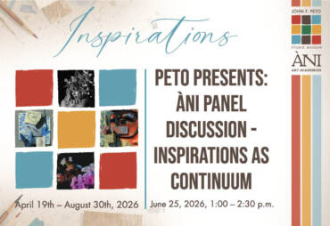 Inspirations Exhibition Continues Through August 30 – Panel Discussion Tomorrow